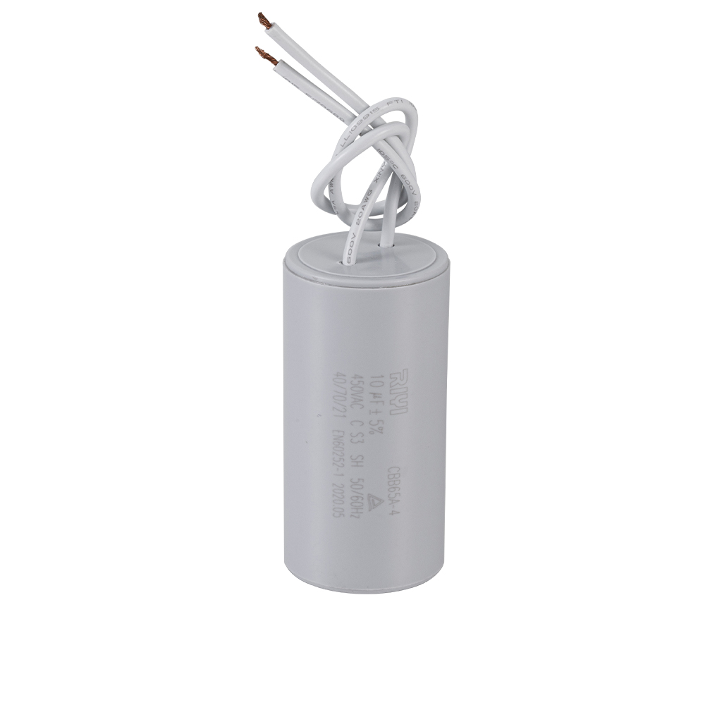 CBB60 10uf 450V S3 à prova de explosão C duplo fio branco