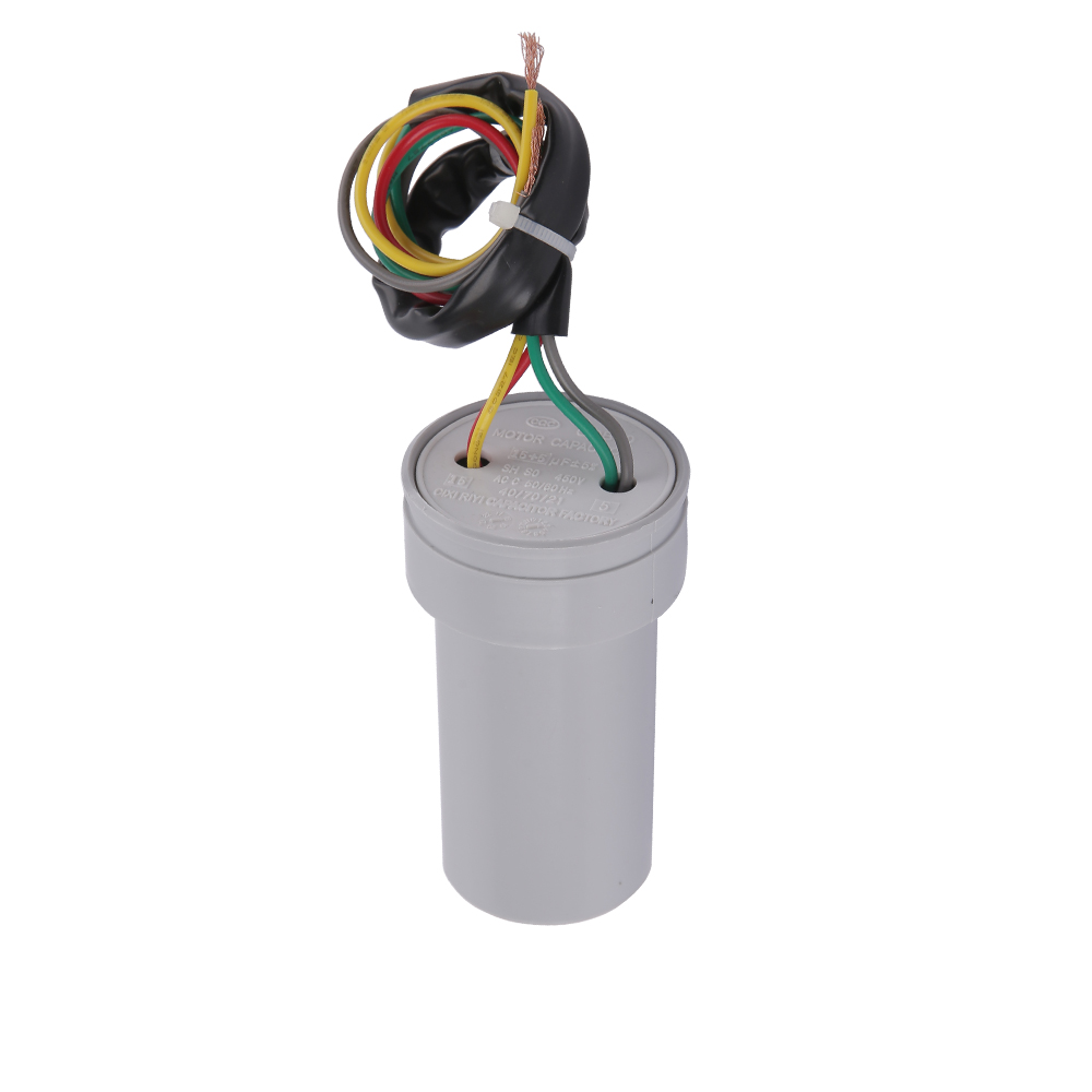 Capacitor de barril duplo CBB60 15+5uF 450V C S0 Diâmetro de instalação 50